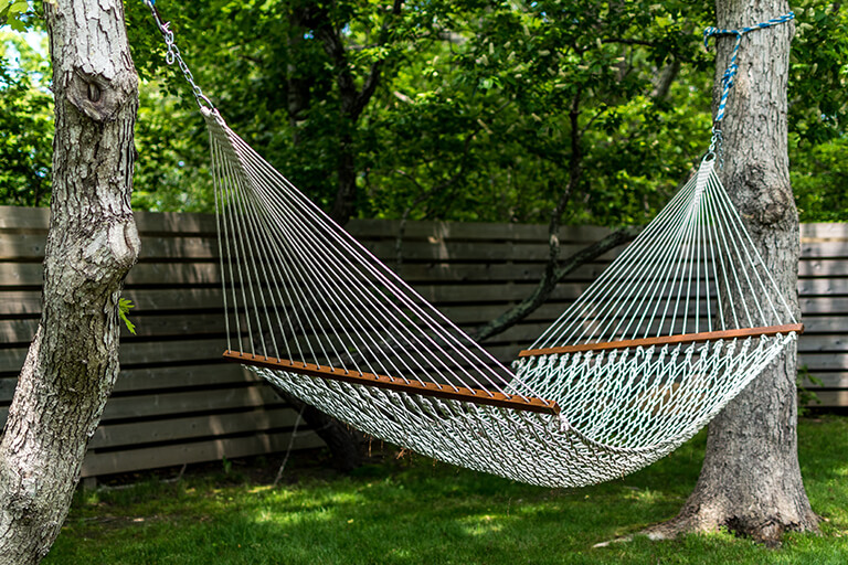 hammock | Make the Most of Nature Elements in Backyard Design | Hittle Landscaping